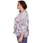Plus Size Alfred Dunner Grand Bazaar Amethyst Floral Blouse - image 4