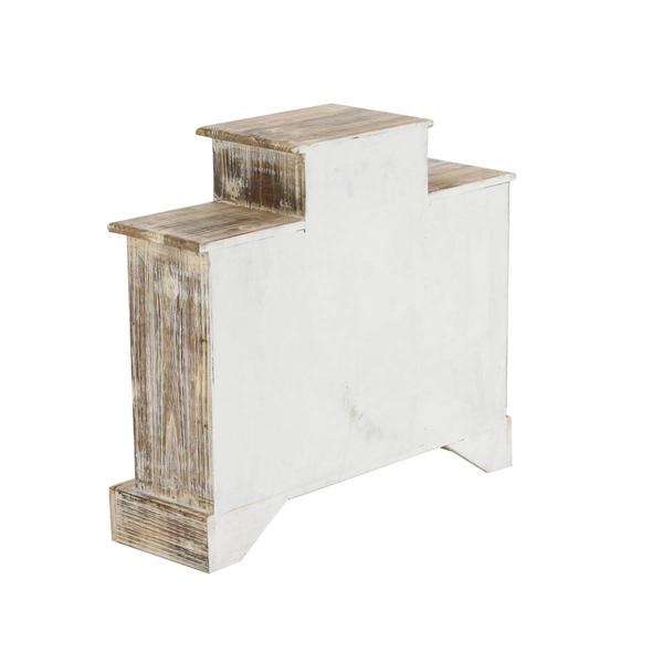 9th & Pike® White Wood Vintage Jewelry Box