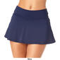 Womens Anne Cole Solid Wide Band Rock Swim Skirt - image 4