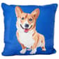 Biscuit the Corgi Decorative Pillow - 18x18 - image 1
