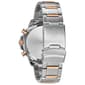 Mens Bulova Marine Star Two-Tone Blue Dial Bracelet Watch -98B301 - image 3