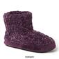 Womens Dearfoams&#174; Cable Knit Bootie Slippers - image 6