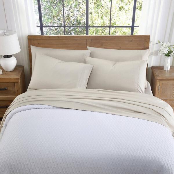 Tahari Home Vines 6pc. Embossed Polyester Bed Sheet Set - image 