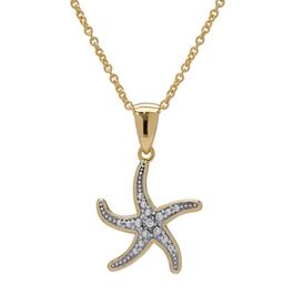 Accents by Gianni Argento Gold Plated Starfish Pendant