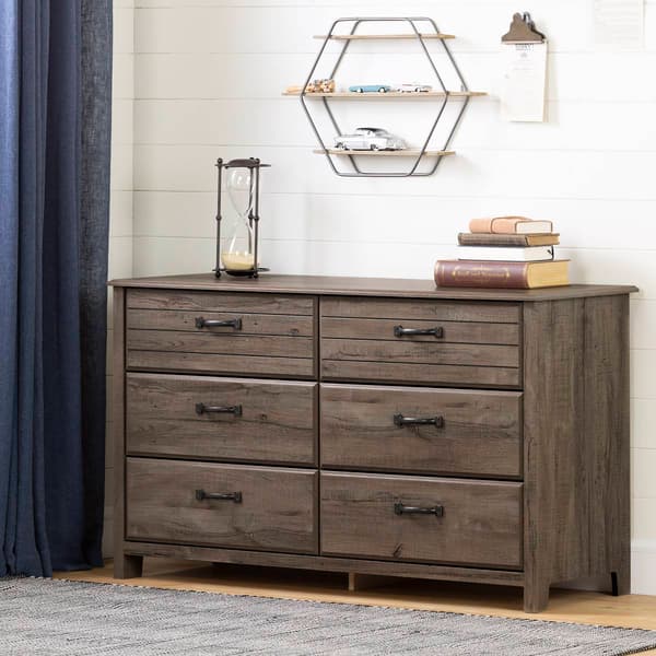 South Shore Asten 6-Drawer Double Dresser