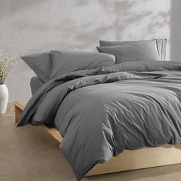 Calvin Klein Washed Percale Cotton 3pc. Comforter Set