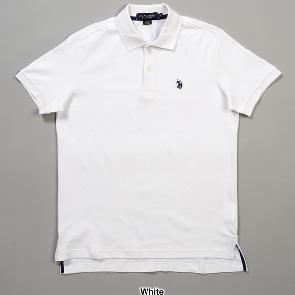 Mens U.S. Polo Assn.&#174; Contrast Logo Short Sleeve Polo