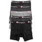 Mens Champion(R) 5pk. Performance Boxer Briefs - Black/Grey - image 1