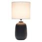 Simple Designs 20.4in. Ceramic Oblong Table Lamp - image 4