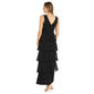 Womens R&M Richards Sleeveless Georgette Tier Evening Gown - image 2
