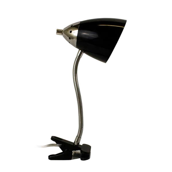 LimeLights Flossy Flexible Gooseneck Clip Light Desk Lamp