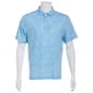 Mens PGA Tour(R) Short Sleeve Abstract Golf Polo - Starlight Blue - image 1
