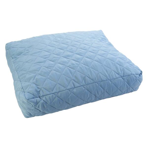 Diamond Print 26in. Medium Rectangle Blue Back Pet Bed - image 