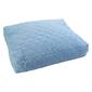 Diamond Print 26in. Medium Rectangle Blue Back Pet Bed - image 1