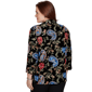 Womens Alfred Dunner Dinner Theater Paisley Two in One Blouse - image 2
