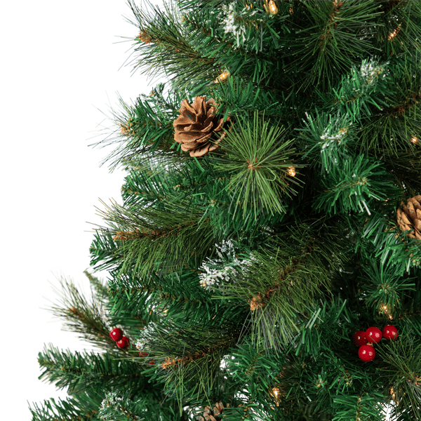 Northlight 4ft. Pre-Lit Frosted Carolina Spruce Christmas Tree