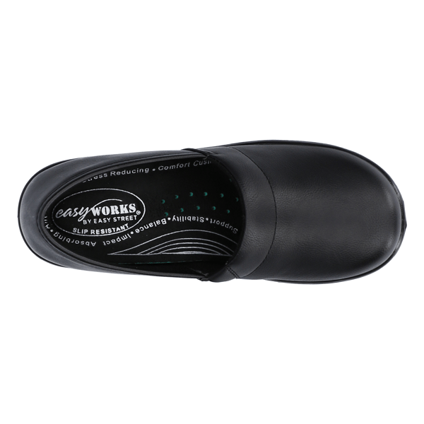 Womens Easy Works by Easy Street Laurie Work Clogs