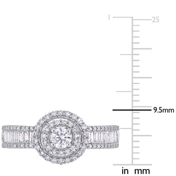 Diamond Classics™ 14kt. White Gold 3/4ct. Diamond Engagement Ring