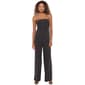 Juniors Madden Girl Lurex Knit Ruched V-Waist Tube Jumpsuit - image 1