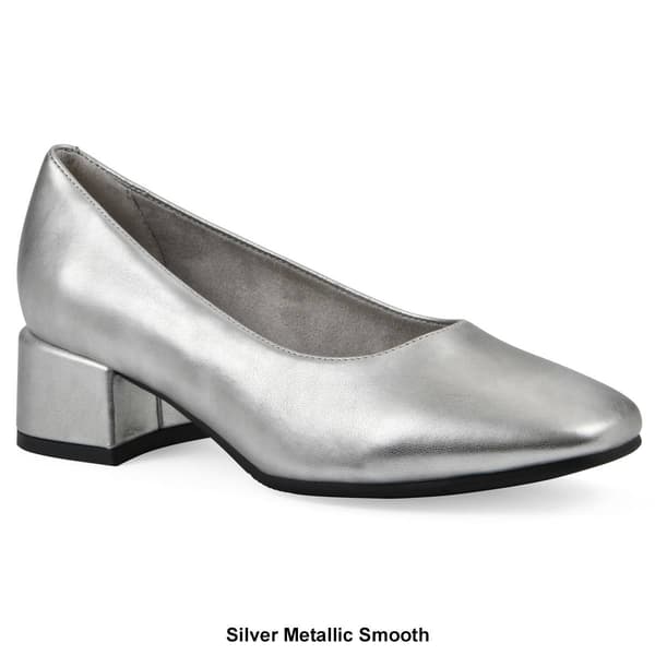 Womens Cliffs by White Mountain Quintesa Low-Block Heel Pumps
