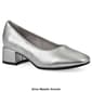 Womens Cliffs by White Mountain Quintesa Low-Block Heel Pumps - image 9