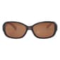 Womens Surf n Sand Polarized Rectangle Sunglasses-Tortoise/Brown - image 2