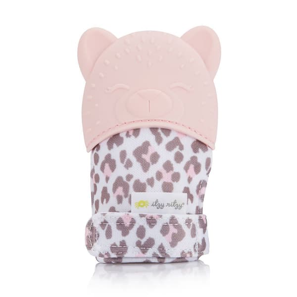 Itzy Ritzy Leopard Teething Mitten - image 