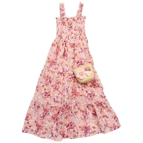 Girls &#40;7-16&#41; Speechless&#40;R&#41; Sleeveless Floral Chiffon Maxi Dress