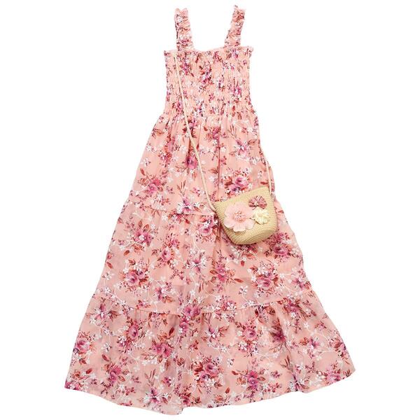 Girls &#40;7-16&#41; Speechless&#40;R&#41; Sleeveless Floral Chiffon Maxi Dress - image 