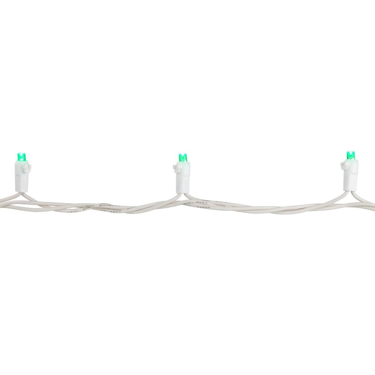 Northlight 50ct. Green LED Wide Angle Christmas Lights