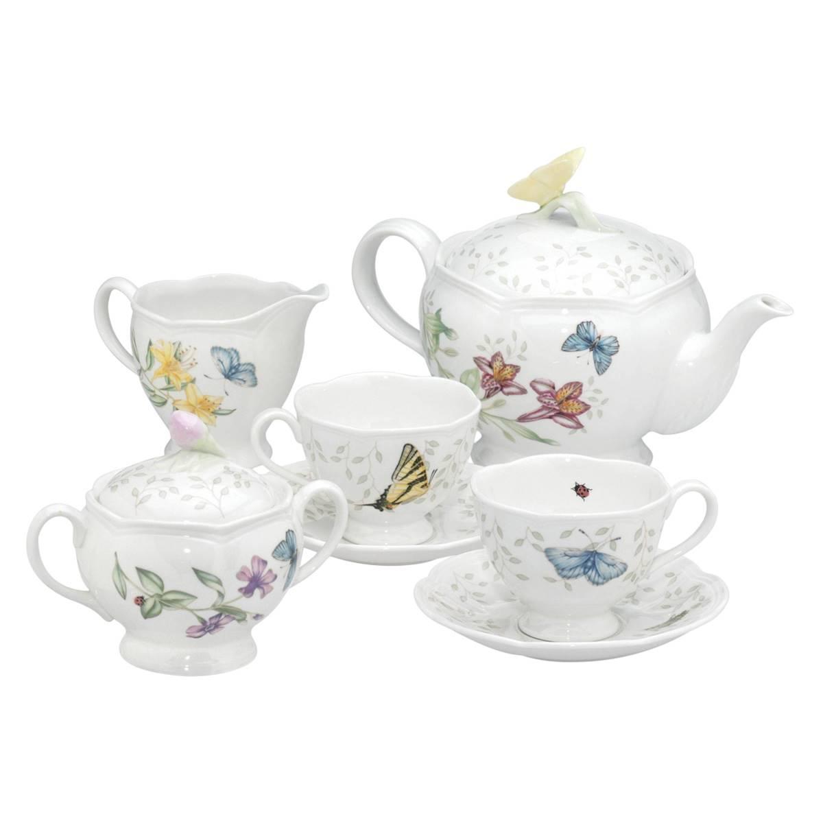 Lenox(R) Butterfly Meadow(tm) 9pc. Tea Set