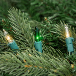 Northlight 10ft. Green & Clear Mini Christmas Light Set