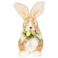 Northlight Seasonal Plush Rabbit with Bow Easter Figurine - image 5
