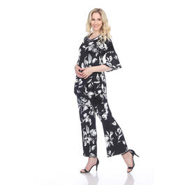 Womens White Mark 2pc. Head to Toe Floral Set