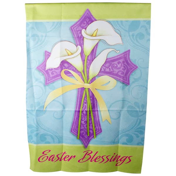 Northlight Seasonal Easter Blessings Outdoor House Flag