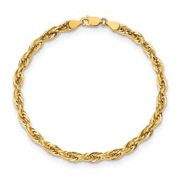 Gold Classics™ 4.75mm. 14k Semi Solid Rope Chain Necklace