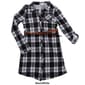 Girls &#40;7-16&#41; No Comment Belted Plaid Shirtdress - image 4