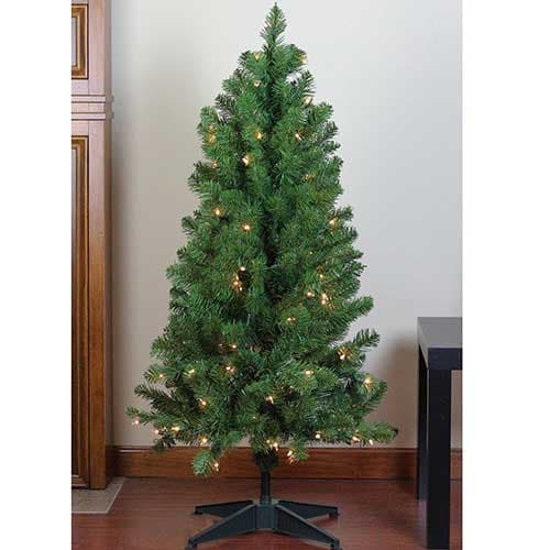 Northlight Seasonal 4ft. Pre-Lit Noble Pine Christmas Tree