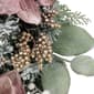 Northlight Seasonal 24in. Floral Frosted Pine Christmas Wreath - image 5