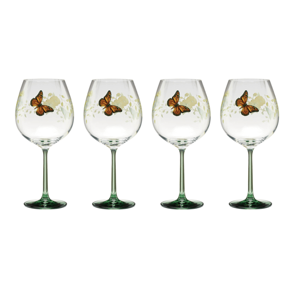 Lenox® Butterfly Meadow® Balloon Wine Glasses - Set of 4