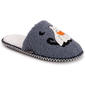 Womens MUK LUKS(R) Novelty Punch Needle Scuff Ghost Cat Slippers - image 1