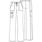 Womens Cherokee Core Stretch Drawstring Pants - Navy - image 3