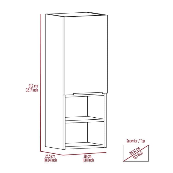 FM FURNITURE Milwaukee Medicine Cabinet