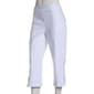 Petite Briggs Crochet Hem Luxe Millenium Capris - image 1
