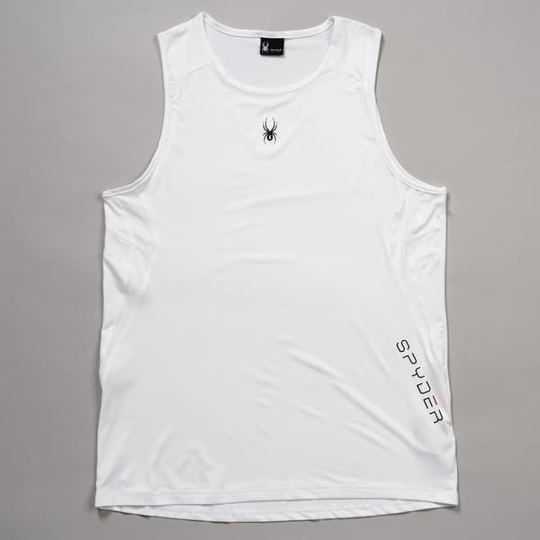 Mens Spyder Performance Solid Tank Top - image 