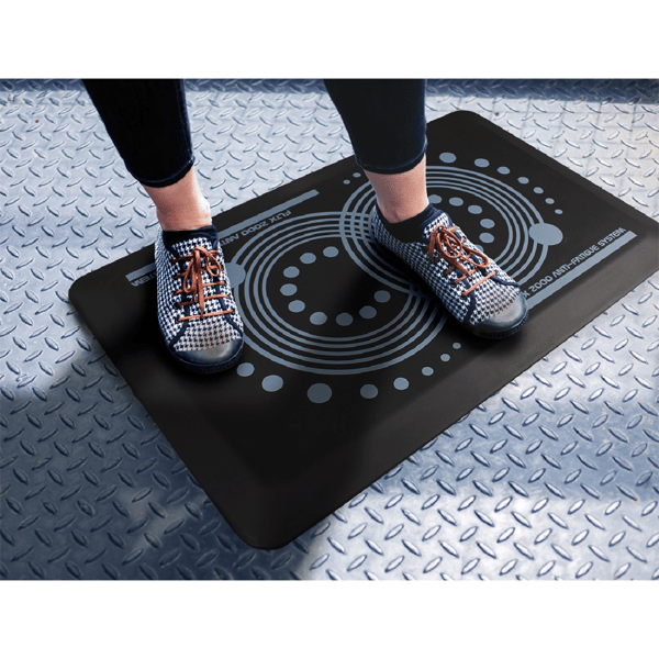 Floortex® AFS-TEX® 2000 Black Active Anti-Fatigue Mat