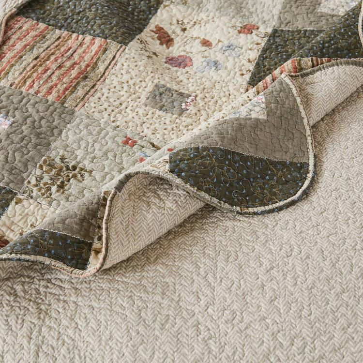 Greenland Home Fashions™ Sedona Wildflower Quilt Set w/ Pillows