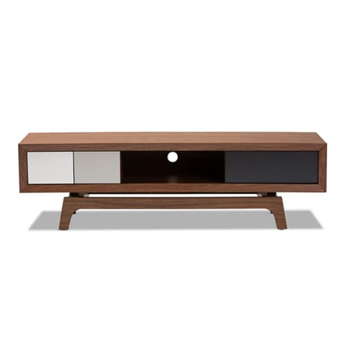 Baxton Studio Svante 3 Drawer TV Stand