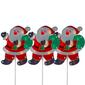 Northlight Seasonal Christmas Santa Pathway Markers - Set of 3 - image 3