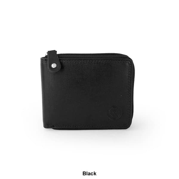 Mens Club Rochelier Traditional Zip-Around Billfold